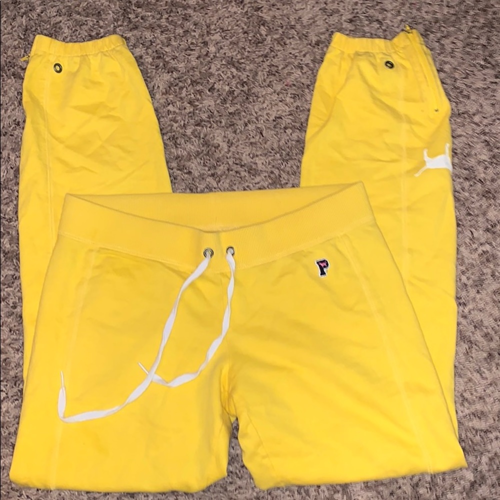 Yellow PINK sweats